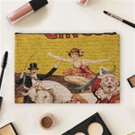 Vintage circus  Cosmetic Bag (Large)  Back