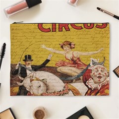 Vintage Circus  Cosmetic Bag (xl) by Valentinaart