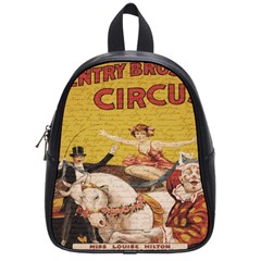 Vintage circus  School Bags (Small) 