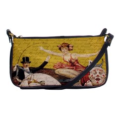 Vintage Circus  Shoulder Clutch Bags by Valentinaart