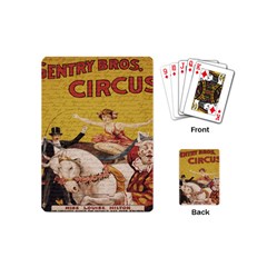 Vintage circus  Playing Cards (Mini) 