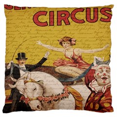 Vintage circus  Large Cushion Case (One Side)