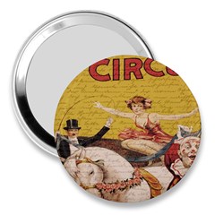 Vintage circus  3  Handbag Mirrors