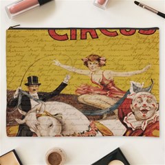 Vintage circus  Cosmetic Bag (XXXL) 