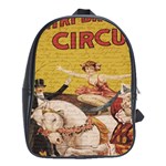 Vintage circus  School Bags (XL)  Front