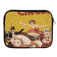 Vintage Circus  Apple Ipad 2/3/4 Zipper Cases by Valentinaart