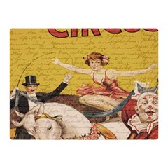 Vintage circus  Double Sided Flano Blanket (Mini) 