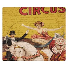 Vintage circus  Double Sided Flano Blanket (Small) 