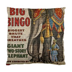 Vintage Circus  Standard Cushion Case (two Sides) by Valentinaart