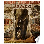 Vintage circus  Canvas 8  x 10  8.15 x9.66  Canvas - 1