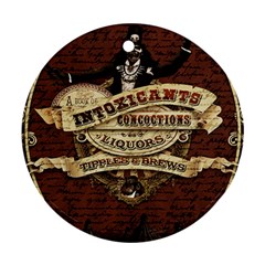 Vintage circus  Ornament (Round)