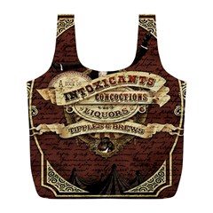 Vintage circus  Full Print Recycle Bags (L) 