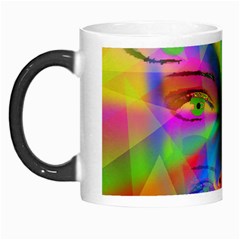 Rainbow Girl Morph Mugs by Valentinaart