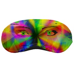 Rainbow Girl Sleeping Masks by Valentinaart