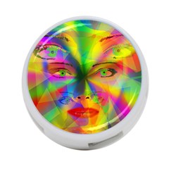 Rainbow Girl 4-port Usb Hub (two Sides)  by Valentinaart