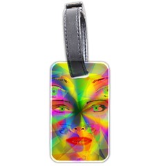 Rainbow Girl Luggage Tags (two Sides) by Valentinaart