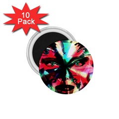 Abstract girl 1.75  Magnets (10 pack) 