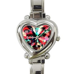 Abstract Girl Heart Italian Charm Watch by Valentinaart