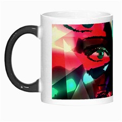 Abstract Girl Morph Mugs by Valentinaart