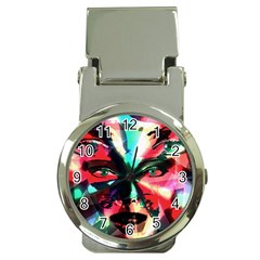 Abstract girl Money Clip Watches