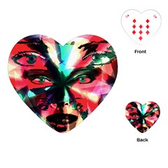 Abstract girl Playing Cards (Heart) 