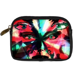 Abstract girl Digital Camera Cases