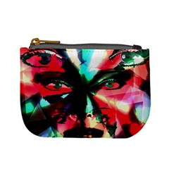 Abstract Girl Mini Coin Purses by Valentinaart