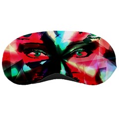 Abstract girl Sleeping Masks