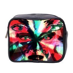 Abstract girl Mini Toiletries Bag 2-Side