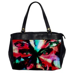 Abstract girl Office Handbags