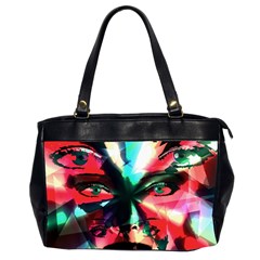 Abstract girl Office Handbags (2 Sides) 