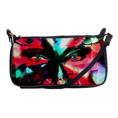 Abstract girl Shoulder Clutch Bags