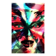 Abstract girl Shower Curtain 48  x 72  (Small) 