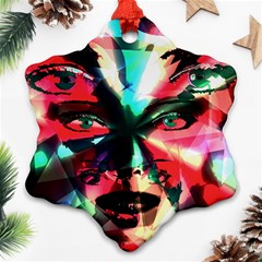 Abstract girl Ornament (Snowflake)