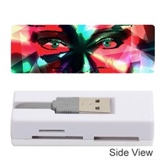 Abstract girl Memory Card Reader (Stick) 