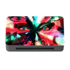 Abstract girl Memory Card Reader with CF