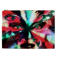 Abstract girl Cosmetic Bag (XXL) 