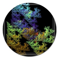 Fractal Forest Magnet 5  (round) by Simbadda