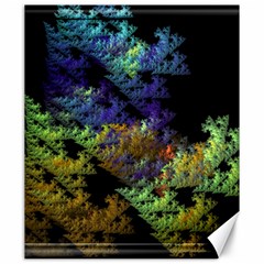 Fractal Forest Canvas 20  X 24   by Simbadda