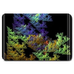 Fractal Forest Large Doormat  by Simbadda