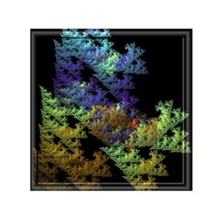 Fractal Forest Small Satin Scarf (square) by Simbadda