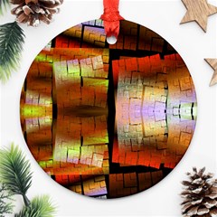 Fractal Tiles Ornament (Round)