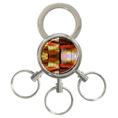 Fractal Tiles 3-ring Key Chains by Simbadda