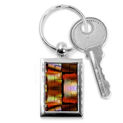 Fractal Tiles Key Chains (Rectangle) 