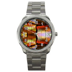 Fractal Tiles Sport Metal Watch