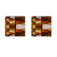 Fractal Tiles Cufflinks (square) by Simbadda