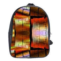 Fractal Tiles School Bags(Large) 