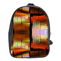 Fractal Tiles School Bags (xl)  by Simbadda