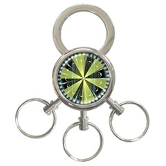 Fractal Ball 3-ring Key Chains by Simbadda