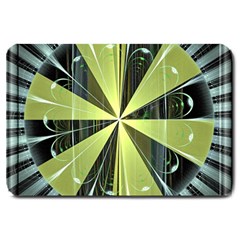 Fractal Ball Large Doormat  by Simbadda